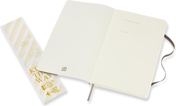 Actual product image Moleskine Classic Soft Large (A5, Lined, Soft cover)