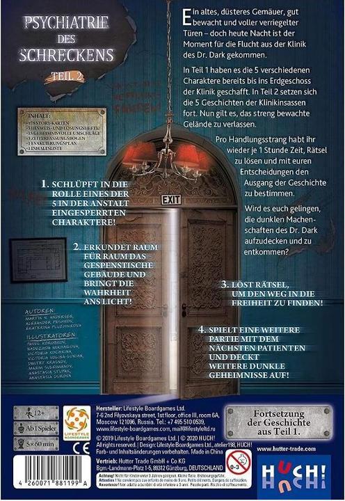 Produktbild Psychiatrie des Schreckens Teil 2 (Deutsch)