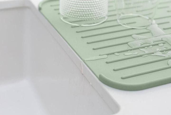 Image du produit Brabantia Tapis d'égouttage Côté évier Vert clair