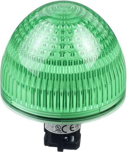 Produktbild Idec 22mm jumbo dome LED indicator, green 24V