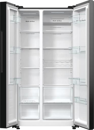 Actual product image Hisense RS711N4AFE - Amerikaanse Koelkast - Zwart (550 l)