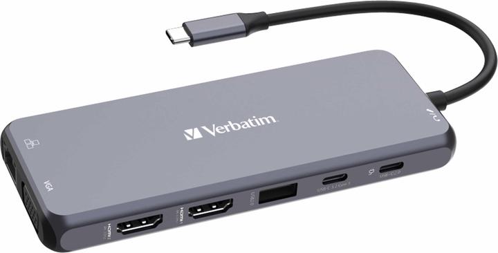Actual product image Verbatim CMH-14 (USB-C, 14 Ports)