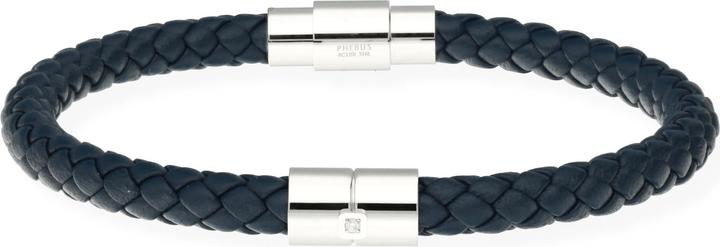 Carat Men's Classic Diamond (0.60 cm, Edelstahl)