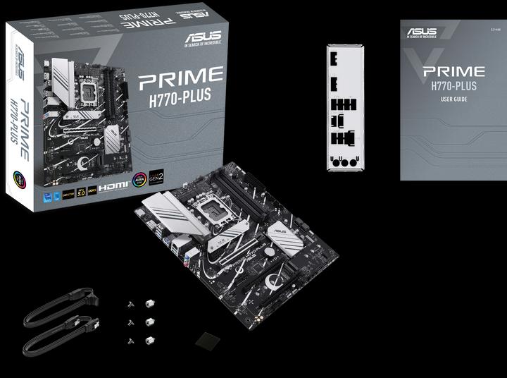 Image du produit ASUS PRIME H770-Plus (LGA 1700, Intel H770, ATX)