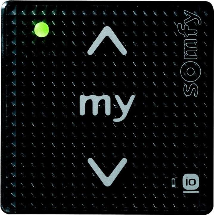 Produktbild somfy 1811094 Funkwandsender Smoove 1 IN io Black Shine 1-Kanal
