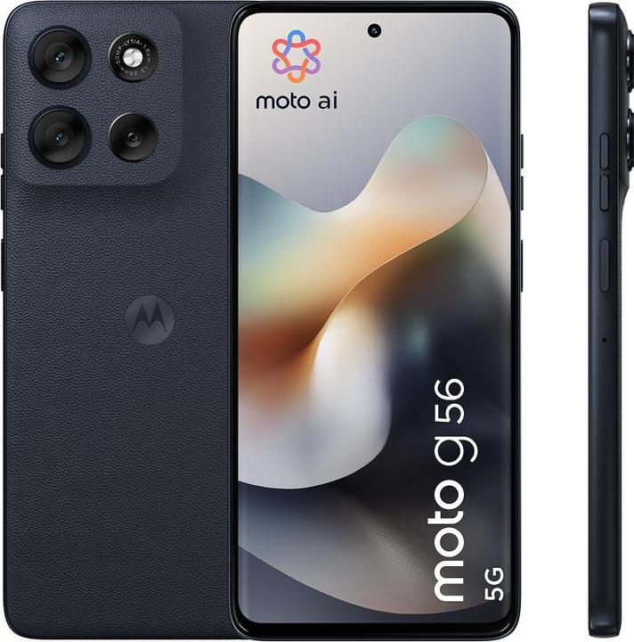 Actual product image Motorola Moto G56 (256 GB, Black Oyster, 6.72", Dual SIM, 50 Mpx, 5G)