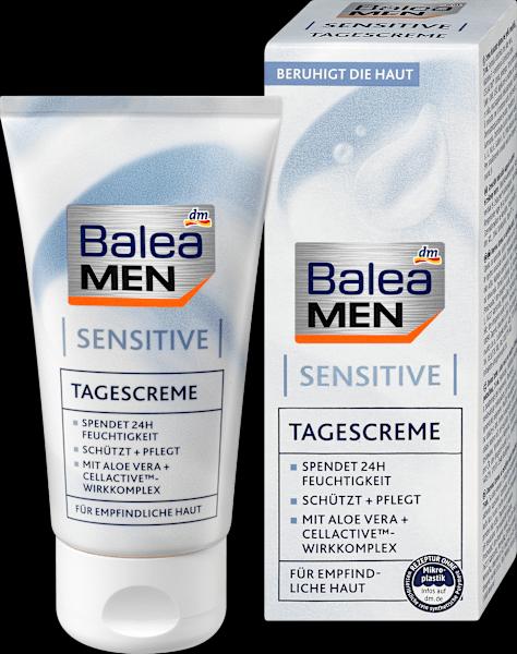 dm Balea MEN Tagespflege Sensitive Tagescreme (75 ml, Tagescreme)