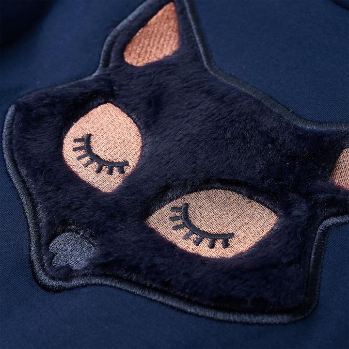Immagine prodotto VidaXL Felpa da bambino blu navy 92,Materiale: 95 % cotone. 5 (92)