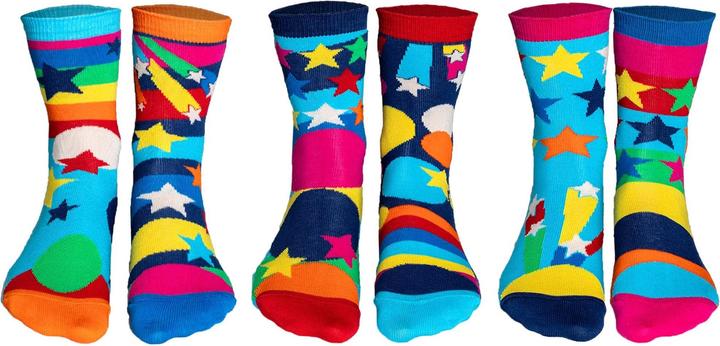 United Oddsocks Happy Birthday (3er Pack, 30 - 38)