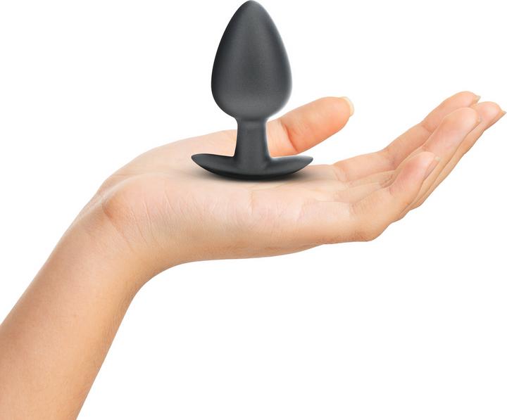 Image du produit Ouch! Smooth Silicone Anal Plug - Large - 3.5 / 8,9 cm - Gunmetal