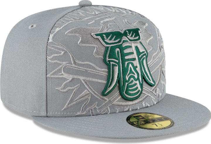 Actual product image New Era 59Fifty Fitted Cap - STORM Oakland Athletics (7 7/8)