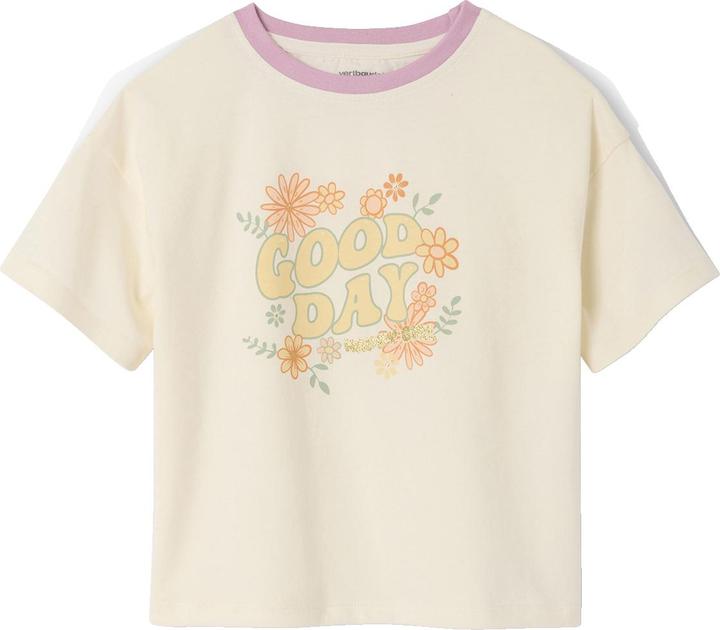 Actual product image Vertbaudet Mädchen-Set: T-Shirt & Shorts aus Frottee (128)
