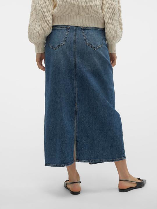 Image du produit Vero Moda VMTESSA Hohe Taille Langer Rock Jeansrock (S)