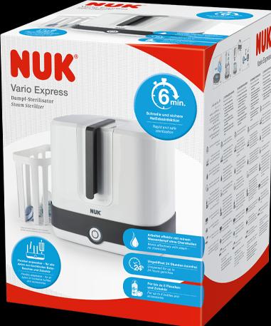 Actual product image NUK Baby bottle sterilizer Vario