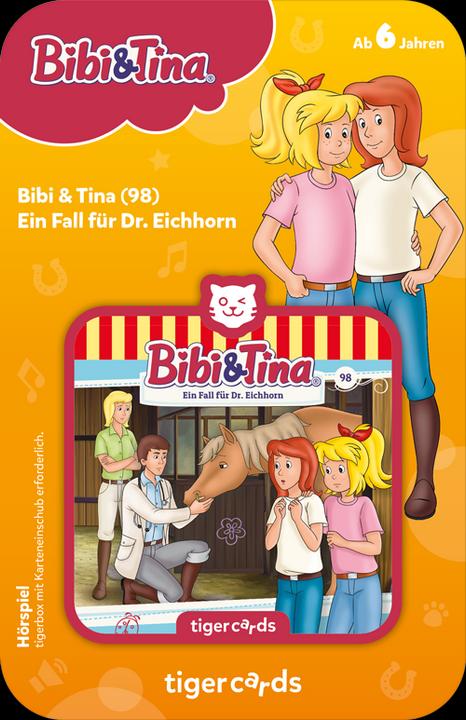 Image du produit Tigermedia Tigercard- Bibi Tina (98) : Un cas pour le Dr. Eichhorn (Allemand)
