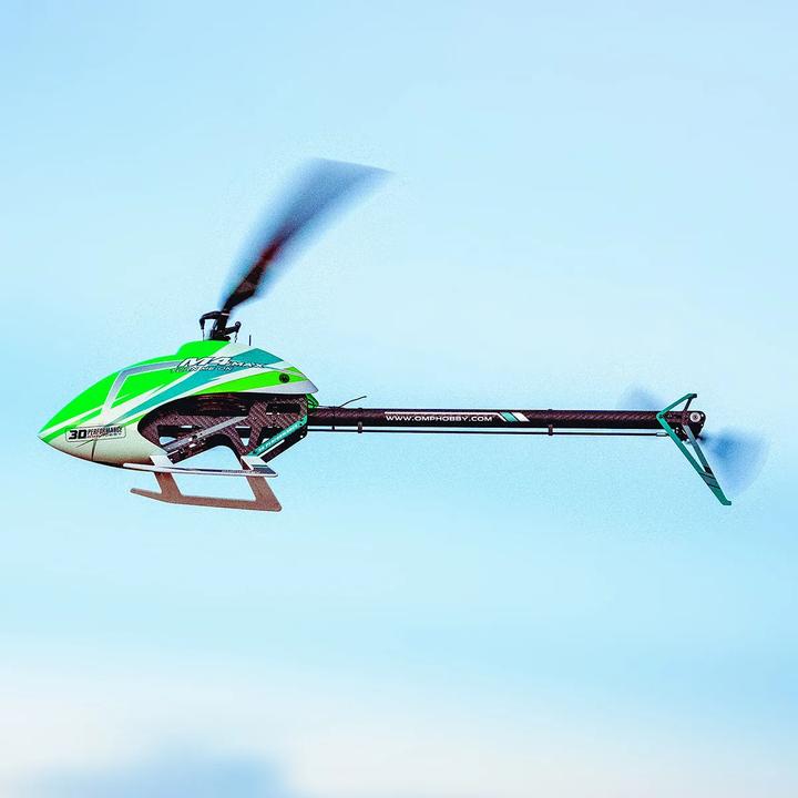 Produktbild OMP Hobby Helikopter M4 Max Grün, Bausatz