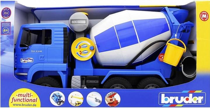 Actual product image Bruder Man concrete mix truck