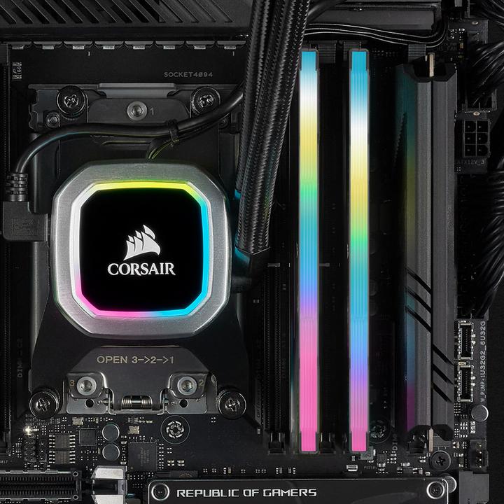Produktbild Corsair Vengeance RGB Pro SL (2 x 16GB, 3200 MHz, DDR4-RAM, DIMM)