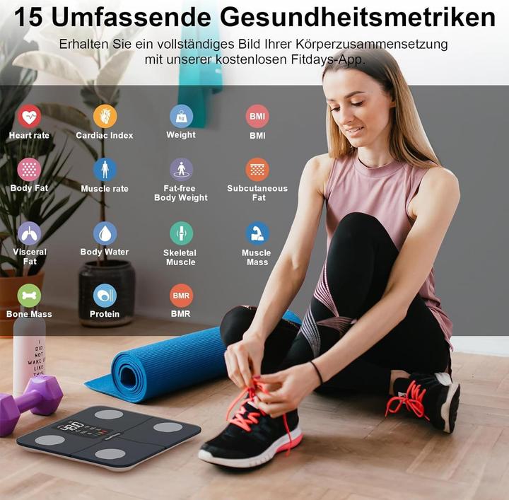 Immagine prodotto Healthkeep Körperfettwaage (180 kg)
