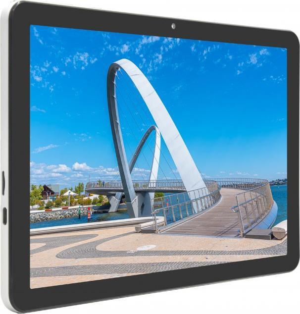 Produktbild iGet SMART W31 - 10,1" IPS/1280x800/Quad Core/3GB+64GB/WiFi/BT/6 000 mAh/Android 13/stříbrná (10.10", 64 GB, Silber)