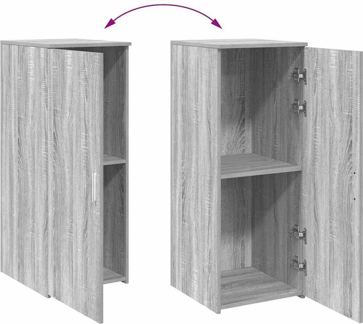 Produktbild VidaXL Lagerschrank Grau Sonoma 40x45x103,5 cm Holzwerkstoff Schrank