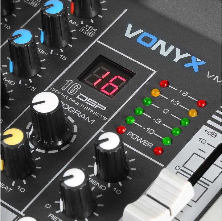 Immagine prodotto Vonyx Mixer VMM-K602 (Mixer da studio e live)