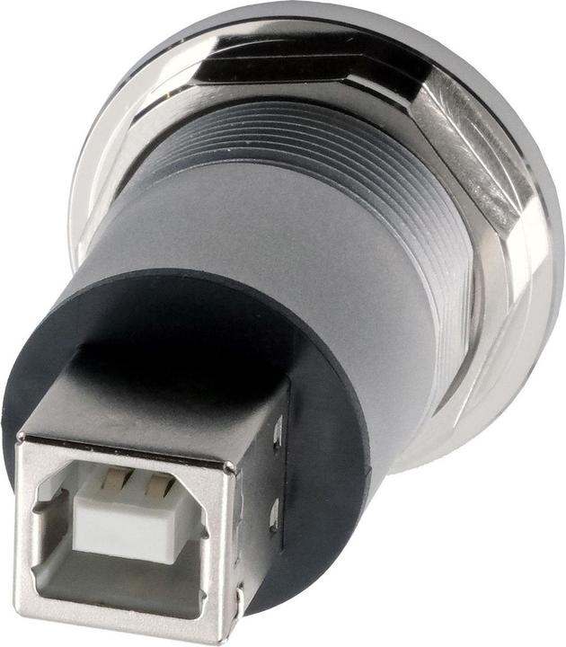 Immagine prodotto Exsys Adattatore per montaggio a pannello USB-B f-f (USB-BC 1.2)