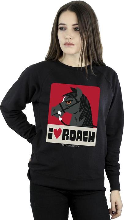 Produktbild Netflix The Witcher I Heart Roach Sweatshirt (XL)