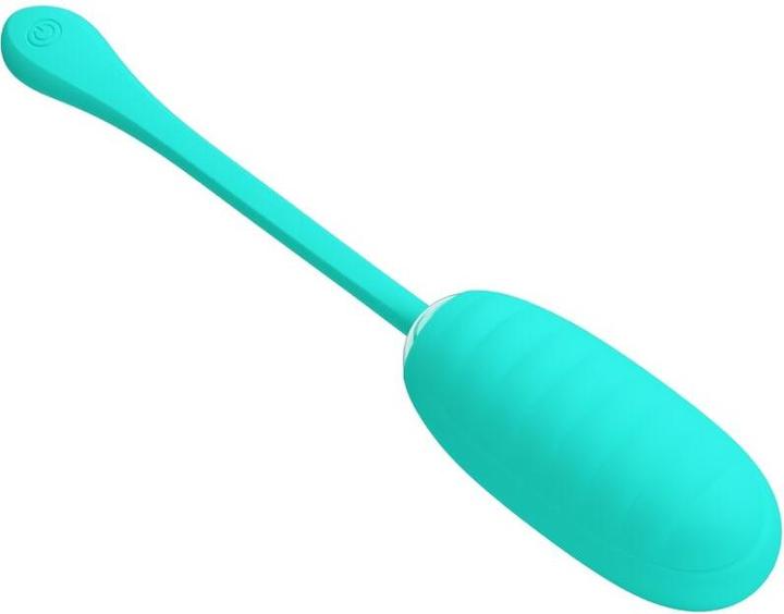 Produktbild Pretty Love Kirk Wiederaufladbares Vibrierendes Ei, Aquagrün