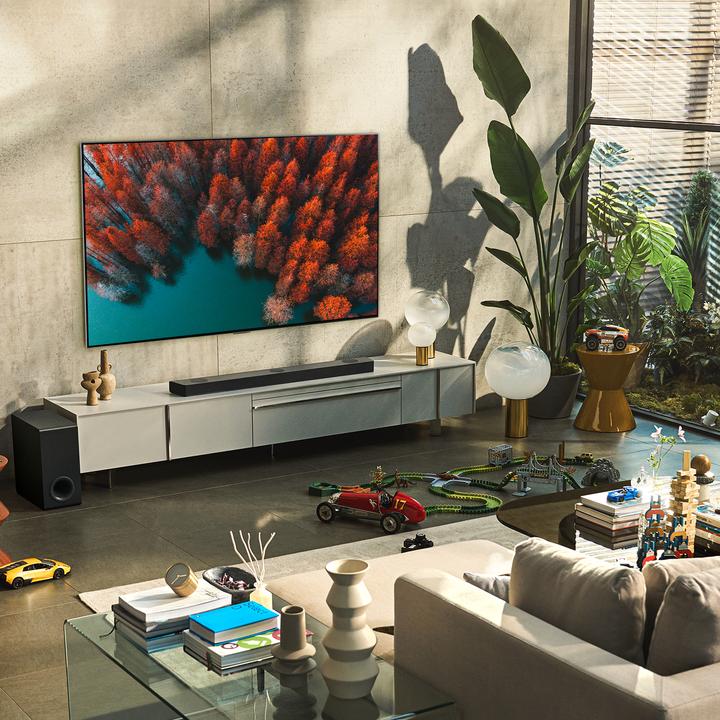 Actual product image LG evo Gallery Edition OLED55G26LA 55 4K Ultra HD SmartTVG (G2, OLED, 2022)