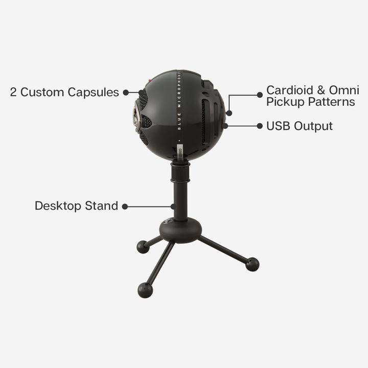 Actual product image Blue Snowball