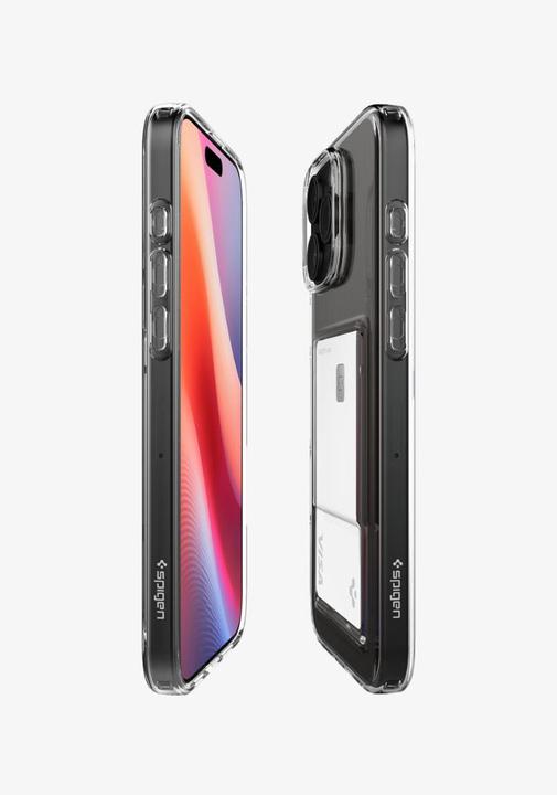 Actual product image Spigen Crystal Slot iPhone 16 Pro Case Crystal Clear (Apple iPhone 16 Pro)