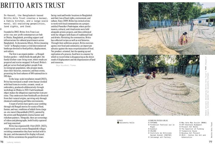 Produktbild documenta fifteen Handbook (Englisch, Ruangrupa, Ann Mbuti, Chiara De Cesari, Övül Ö. Durmusoglu, documenta fifteen, 2022)