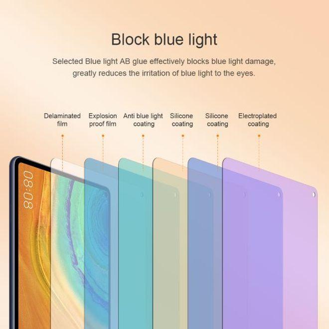 Actual product image Nillkin V+ anti-bluelight protective glass (1 Piece, MatePad Pro)