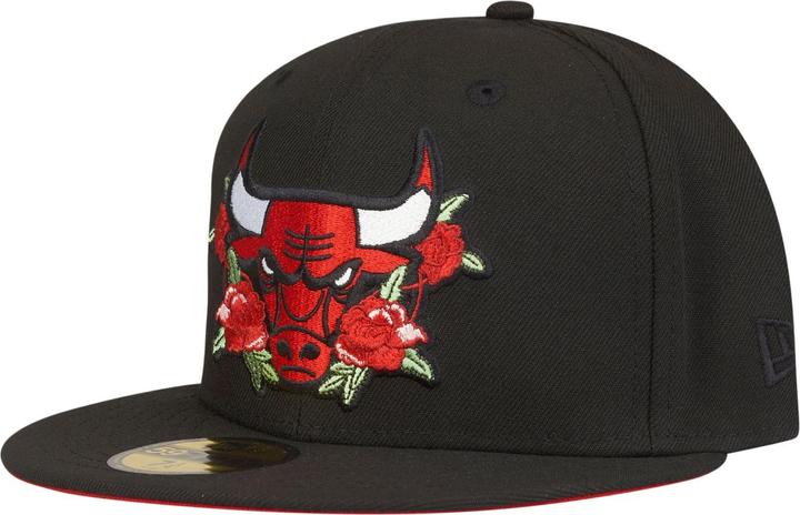 New Era 59Fifty Fitted Cap - ROSES Chicago Bulls - 7 1/4 (7 1/4)