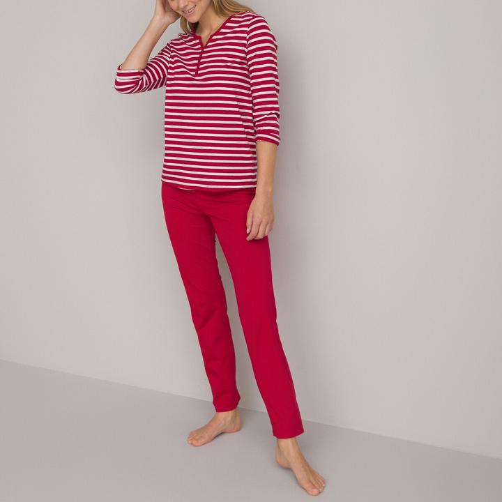 Image du produit La Redoute Collections Pyjama en jersey de coton (42)