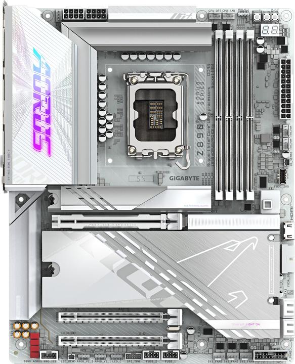 Produktbild Gigabyte Z890 AORUS PRO ICE (LGA 1851, Intel Z890, ATX)