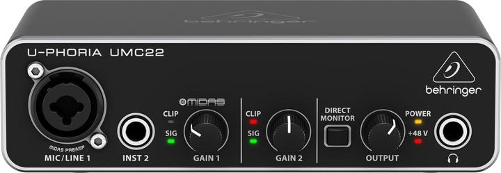 Behringer U-Phoria UMC22 (USB)