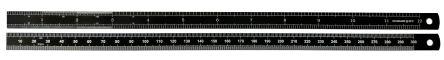 Actual product image Rs Pro Steel ruler, flexible, height adjustable, metric/inch 300mm x 12.5mm (30 cm)
