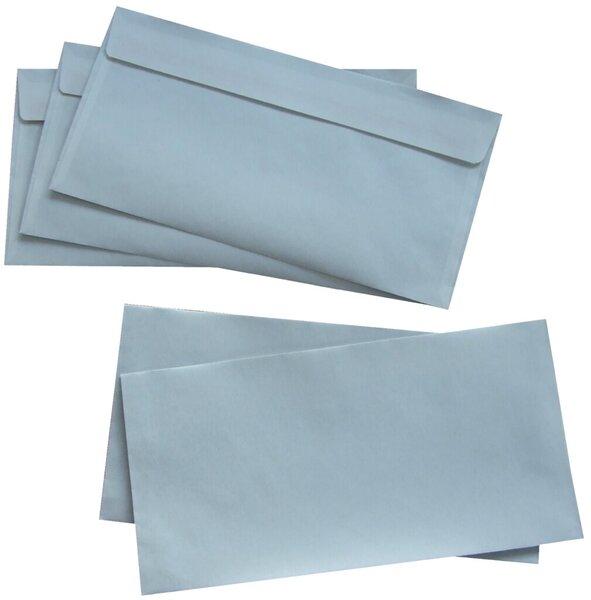 Büroring Briefumschlag DIN lang, ohne Fenster, selbstklebend, weiss, 75g/qm, 1000 Stück (DL, 1000 x)