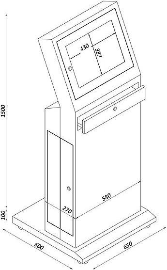 Produktbild kaiserkraft PC-Terminal