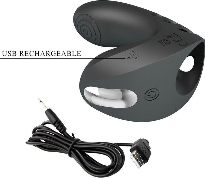 Actual product image Pretty Love - Camelia Fingervibrator 7 Vibrationen Schwarz