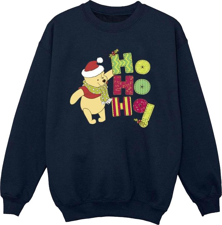 Disney Winnie The Pooh Ho Ho Ho Scarf Sweatshirt Mädchen