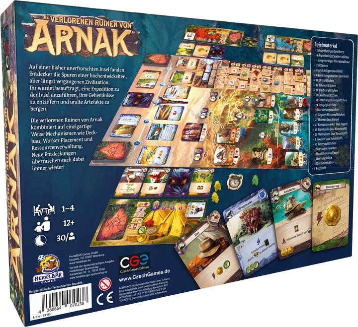 Produktbild Czech games edition Die verlorenen Ruinen von Arnak (Deutsch)