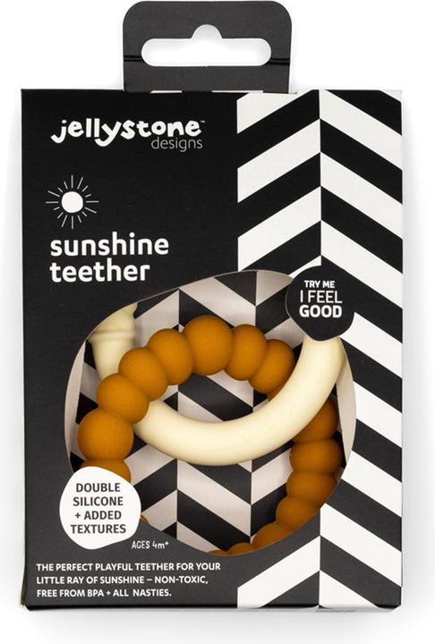 Image du produit Jellystone Designs Jouet de dentition Sunshine - miel et avoine (JSD0705)
