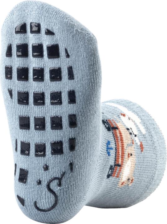 Produktbild Sterntaler Antirutsch-Socken Traktor 2er Set Blau Gr. 18 (2er Pack, 18)