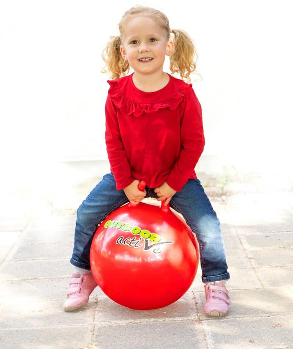 Outdoor Active Sprungball Rot, #35 cm