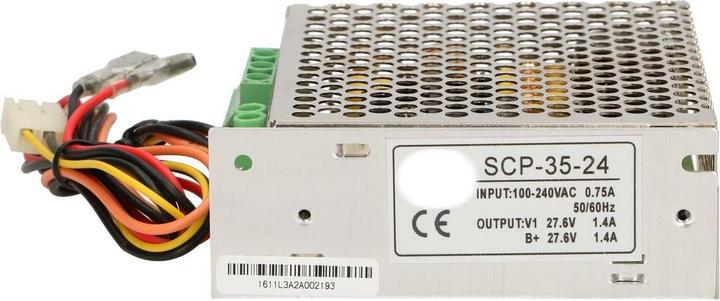Actual product image Extralink SCP-35-24 power supply with battery charger 27.6V 35W 24V