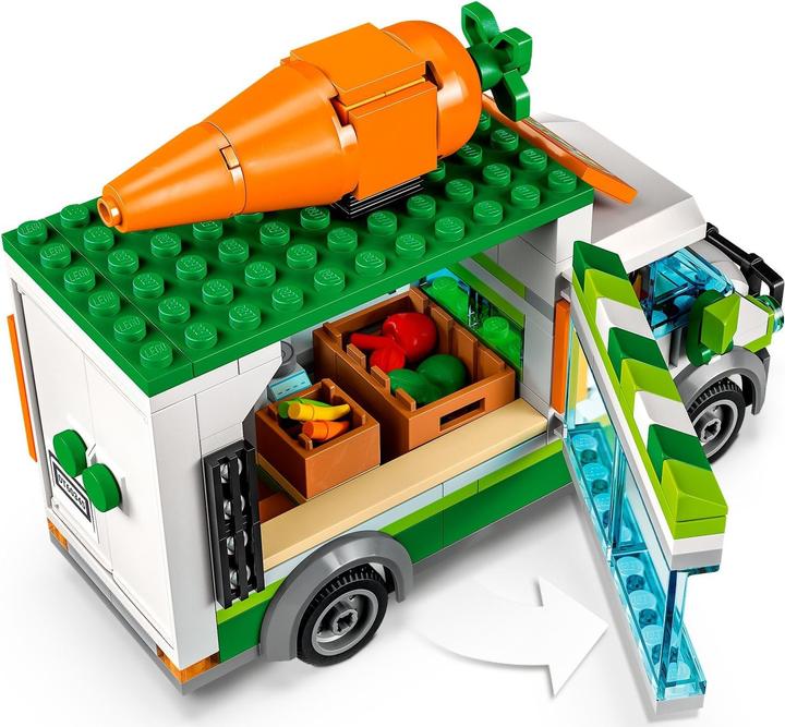 Image du produit LEGO Camionnette de livraison de légumes (60345, LEGO City)