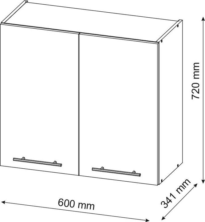 Actual product image Vicco Küchenschränke Fame-Line (60 x 34 x 72 cm)